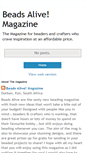 Mobile Screenshot of beadsalivemagazine.blogspot.com