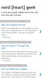 Mobile Screenshot of nerdheartgeek.blogspot.com