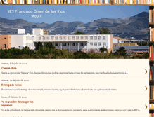 Tablet Screenshot of iesginermotril.blogspot.com