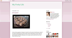 Desktop Screenshot of myfruitylife1.blogspot.com