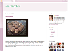 Tablet Screenshot of myfruitylife1.blogspot.com