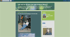 Desktop Screenshot of lifeandartintheup.blogspot.com