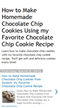 Mobile Screenshot of howtomakehomemadechocolatechipcookies.blogspot.com