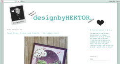 Desktop Screenshot of designbyhektor.blogspot.com