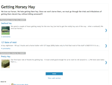 Tablet Screenshot of gettinghorseyhay.blogspot.com