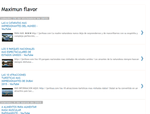 Tablet Screenshot of maximumflavorminimumfuss.blogspot.com