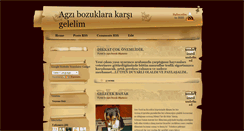Desktop Screenshot of agzibozukdusmani.blogspot.com