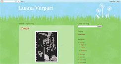 Desktop Screenshot of luanavergari.blogspot.com