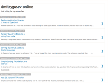 Tablet Screenshot of dmitrygusev.blogspot.com