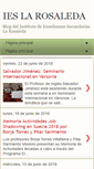 Mobile Screenshot of ieslarosaleda.blogspot.com