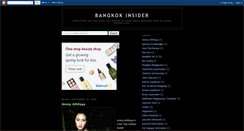 Desktop Screenshot of bangkokinsider.blogspot.com