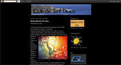 Desktop Screenshot of clubdesurftaucu.blogspot.com