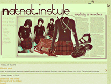 Tablet Screenshot of natnatinstyle.blogspot.com