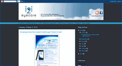 Desktop Screenshot of i2ieyecare.blogspot.com
