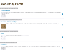 Tablet Screenshot of algomaskdecir.blogspot.com