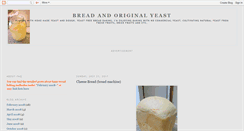 Desktop Screenshot of originalyeast.blogspot.com