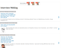 Tablet Screenshot of interview-weblog.blogspot.com