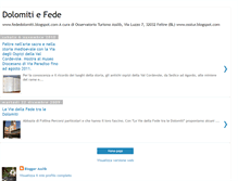 Tablet Screenshot of fededolomiti.blogspot.com