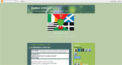 Desktop Screenshot of domhan-ceilteach.blogspot.com