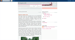 Desktop Screenshot of lifebeginat40.blogspot.com