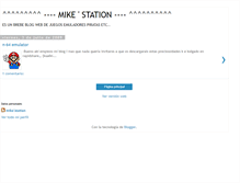 Tablet Screenshot of mike-station.blogspot.com