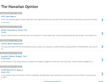 Tablet Screenshot of hawaiianopinion.blogspot.com