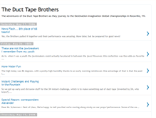 Tablet Screenshot of ducttapebrothers.blogspot.com