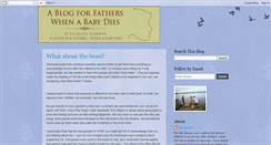 Desktop Screenshot of fathersgrievinginfantloss.blogspot.com