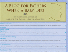 Tablet Screenshot of fathersgrievinginfantloss.blogspot.com