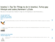 Tablet Screenshot of istanbulgayvisit.blogspot.com