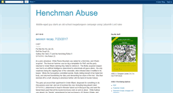 Desktop Screenshot of henchmanabuse.blogspot.com