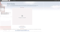 Desktop Screenshot of chosenbygracealone.blogspot.com