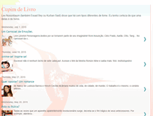 Tablet Screenshot of cupimdelivro.blogspot.com