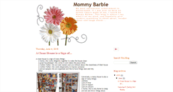 Desktop Screenshot of mommybarbie.blogspot.com