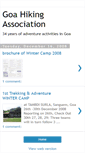 Mobile Screenshot of goahiking.blogspot.com