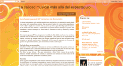 Desktop Screenshot of musicaoespectaculo.blogspot.com