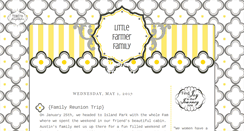 Desktop Screenshot of littlefarmerfamily.blogspot.com