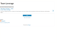 Tablet Screenshot of bigjohn-teamleverage.blogspot.com