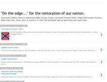 Tablet Screenshot of americanswantgovernmentreform.blogspot.com