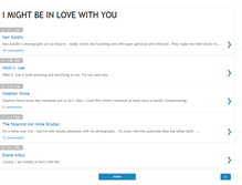 Tablet Screenshot of imightbeinlovewithyou.blogspot.com