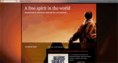 Desktop Screenshot of afreespiritintheworld.blogspot.com