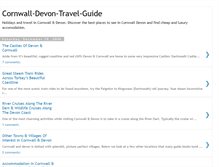 Tablet Screenshot of cornwall-devon-travel-guide.blogspot.com