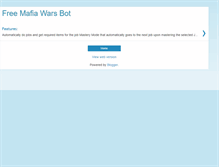 Tablet Screenshot of freemafiawarsbot.blogspot.com