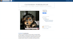 Desktop Screenshot of pomerania-pomeranian-pomeranio.blogspot.com