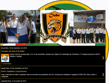 Tablet Screenshot of clubedesbravadoresleopardos.blogspot.com