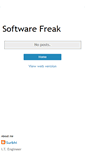 Mobile Screenshot of freaksoftwares.blogspot.com