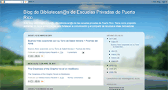 Desktop Screenshot of biblioescolarprivadaspr.blogspot.com