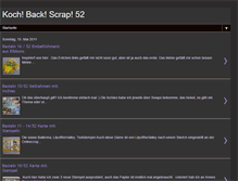 Tablet Screenshot of 52kochbackscrap.blogspot.com