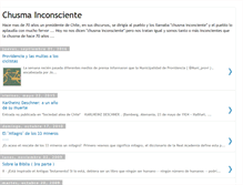Tablet Screenshot of chusmainconsciente.blogspot.com