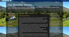 Desktop Screenshot of ourbeautifulmission.blogspot.com